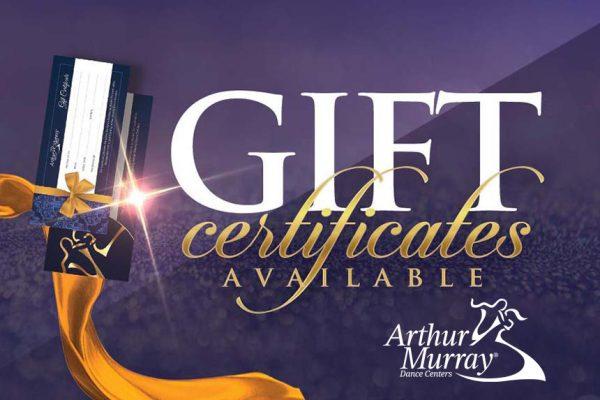 Arthur Murray Gift Certificates